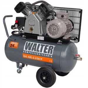 SPRĘŻARKA kompresor tłokowy walter żeliwny GK 50L 420l/min