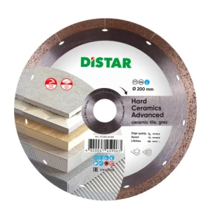 Distar TARCZA DIAMENTOWA DO CERAMIKI I GRESU HARD CERAMICS ADVANCED 1A1R 200mm