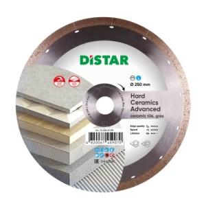 Distar TARCZA DIAMENTOWA DO CERAMIKI I GRESU HARD CERAMICS ADVANCED 1A1R 250mm