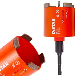 Wiertło diamentowe Otwornica do betonu 82mm M16 x SDS plus Distar CS-X