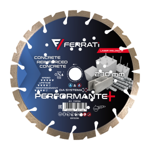 Tarcza diamentowa tnąca 230mm DiA SYSTEMA Ferrati PERFORMANTE PLUS	F20156