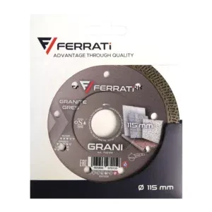 Tarcza diamentowa tnąca 115mm Ferrati Ø115mm x 22,23mm GRANI F20109