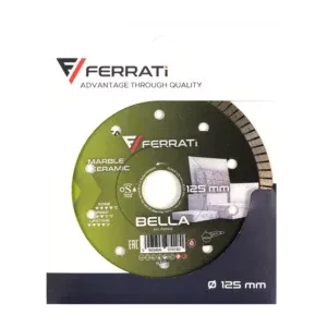 Tarcza diamentowa tnąca 125mm Ferrati Ø125mm x 22,23mm BELLA F20112