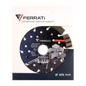 Tarcza diamentowa tnąca 125mm Ferrati Ø125mm x 22,23mm FORZA F20159