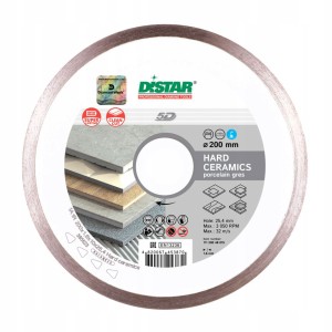 DISTAR Tarcza diamentowa 200 mm do gresu ceramiki