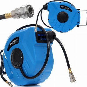 Wąż Pneumatyczny Zwijany 30m 1/4 PVC Automatyczny KRAFT&DELE KD1462