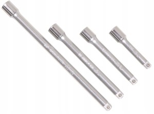 Zestaw przedłużek 1/4" 4szt. (55, 75, 100, 150mm) King Tony 2104PR