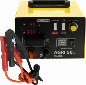 Prostownik INVERTEROWY MAGNUM AGRI 50 v2 12V 24V