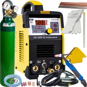 Spawarka MAGNUM THF 203P PULS DC TIG HF MMA 200A 230V IGBT ZESTAW 2