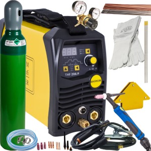 Spawarka MAGNUM THF 206P TIG HF PULS DC MMA 200A 230V IGBT ZESTAW 2
