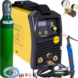 Spawarka MAGNUM THF 206P TIG HF PULS DC MMA 200A 230V IGBT ZESTAW 3