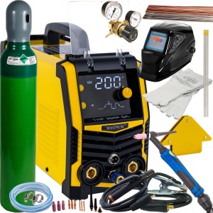 Spawarka MAGNUM THF 208P DC TIG HF PULS MMA 200A 230V IGBT ZESTAW 1