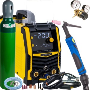 Spawarka MAGNUM THF 208P DC TIG HF PULS MMA 200A 230V IGBT ZESTAW 3