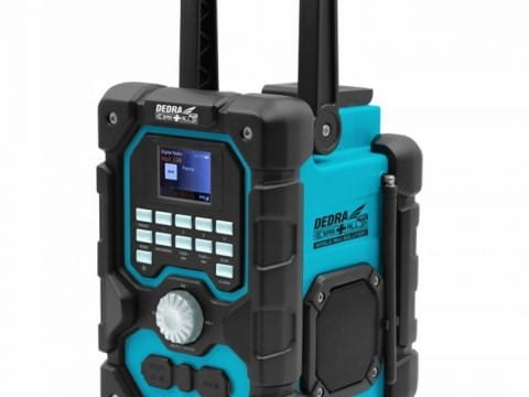 Dedra radio DAB+FM akumulatorowe 18V bluetooth USB