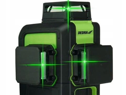 ---DEDRA Multilaser 3D, poziomica laserowa 3D MC0904