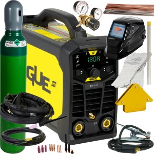 ESAB Rogue ET 181iP Spawarka TIG HF MMA Pulse 180A 230V SR-26 IP23S ZESTAW 1