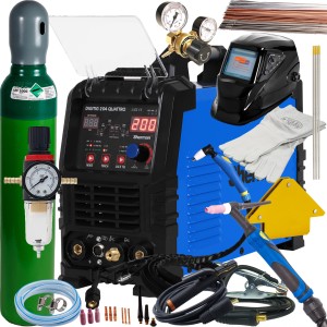  Sherman DIGITIG 204 QUATTRO Spawarka TIG MMA Plazma Cold TIG 230V ZESTAW 1