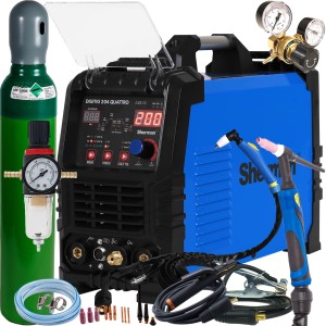  Sherman DIGITIG 204 QUATTRO Spawarka TIG MMA Plazma Cold TIG 230V ZESTAW 3
