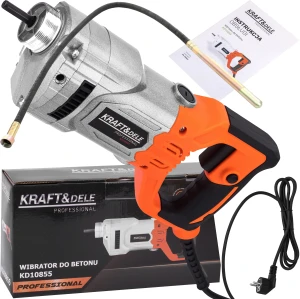 Wibrator do Betonu + buława 2m 1300W 4000 obr/min Ergonomiczny KRAFT&DELE KD10855 