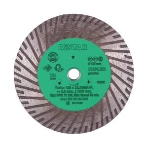 Diamentowa tarcza Turbo 125 M14F Duplex