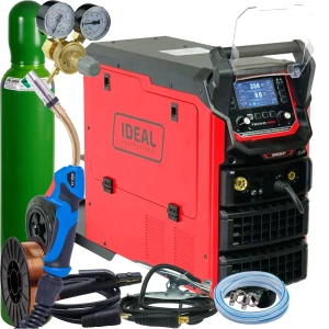  Półautomat Spawalniczy TECNOMIG 366 PULSE SYNERGIC LCD 350A 400V Puls ZESTAW 4
