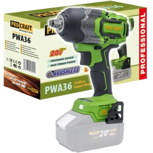Procraft Akumulatorowy Klucz Udarowy PWA36 850Nm 1/2" Bezszczotkowy Body