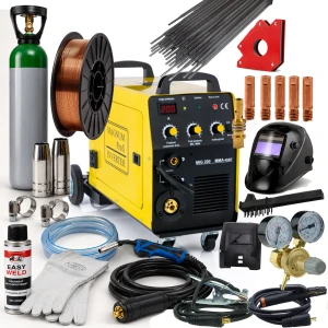 Spawarka MAGNUM MIG 200 MMA KN MIG/MAG FCAW 200A 230V IGBT INDUKCYJNOŚĆ ZESTAW 1