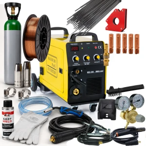 Spawarka MAGNUM MIG 200 MMA KN MIG/MAG FCAW 200A 230V IGBT INDUKCYJNOŚĆ ZESTAW 3