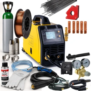 Spawarka MAGNUM MIG 204 ALU SYNERGIA MIG/MAG MMA TIG FCAW 200A 230V ZESTAW 3
