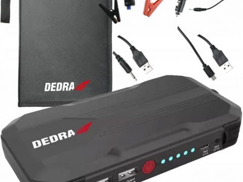---Dedra Powerbank Z Funkcją Rozruchu 12000Mah