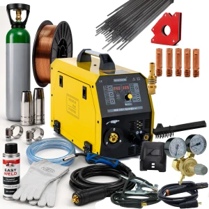 Spawarka MAGNUM MIG 210L SYNERGIA 4x4 MIG/MAG MMA TIG FLUX 200A 230V ZESTAW 3