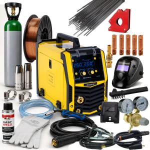 Spawarka MAGNUM MIG 212 ALU CU Synergia MIG/MAG MMA TIG FLUX 200A 230V zestaw 1