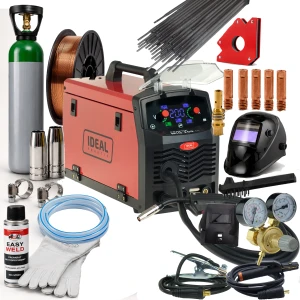 Spawarka IDEAL PRAKTIK MIG 200 SYNERGIA LED 200A ZESTAW 1