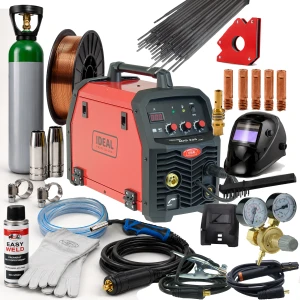 spawarka Migomat IDEAL TECNO MIG 220 MMA DIGITAL zestaw 1