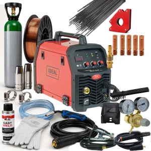 spawarka Migomat IDEAL TECNO MIG 220 MMA DIGITAL zestaw 3