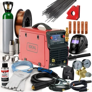 ideal 222 LCD MIG TIG MMA SYNERGIA VRD ALU ZESTAW 1