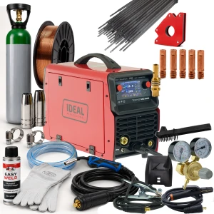ideal 222 LCD MIG TIG MMA SYNERGIA VRD ALU ZESTAW 3