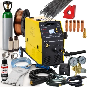 Spawarka MAGNUM MIG 308 ALU SYNERGIA MIG/MAG MMA TIG 300A 400V LCD ZESTAW 3