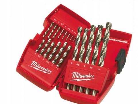 MILWAUKEE ZESTAW WIERTEŁ DO METALU SS-G-19SZT HSS