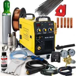 Spawarka MAGNUM MIG 200 MMA KN MIG/MAG FCAW 200A 230V IGBT INDUKCYJNOŚĆ ZESTAW 3