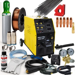 Spawarka MAGNUM MIG 278W MMA IGBT MIG/MAG FCAW MMA 280A 400V ZESTAW 3