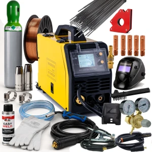 Spawarka MAGNUM MIG 204 ALU SYNERGIA MIG/MAG MMA TIG FCAW 200A 230V ZESTAW 1
