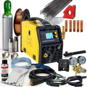 Spawarka MAGNUM MIG 208 ALU SYNERGIA MIG/MAG MMA TIG FLUX 200A 230V ZESTAW 3
