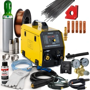 Spawarka MAGNUM MIG 210L SYNERGIA 4x4 MIG/MAG MMA TIG FLUX 200A 230V ZESTAW 3