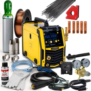 Spawarka MAGNUM MIG 212 ALU CU Synergia MIG/MAG MMA TIG FLUX 200A 230V zestaw 3