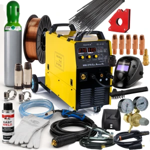 Spawarka MAGNUM MIG 275 EASY SYNERGIA ALU PULS MIG MMA TIG 270A 400V 4x4 ZESTAW 1