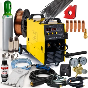 Spawarka MAGNUM MIG 275 EASY SYNERGIA ALU PULS MIG MMA TIG 270A 400V 4x4 ZESTAW 3