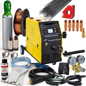 Spawarka MAGNUM MIG 308 ALU SYNERGIA MIG/MAG MMA TIG 300A 400V LCD ZESTAW 3