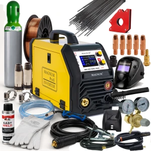 SPAWARKA MIGOMAT MAGNUM MIG 223 DUALPULS SYNERGIA LCD MMA TIG ALUMINIUM ZESTAW 1