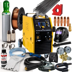 SPAWARKA INWERTOROWA MIGOMAT MAGNUM MIG 352 DUAL PULS SYNERGIA 4x4 ZESTAW 1